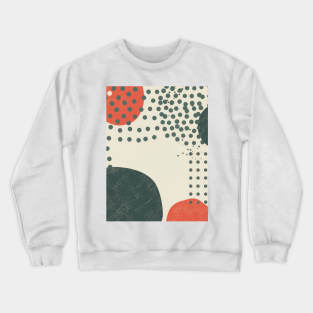 geometric background Crewneck Sweatshirt